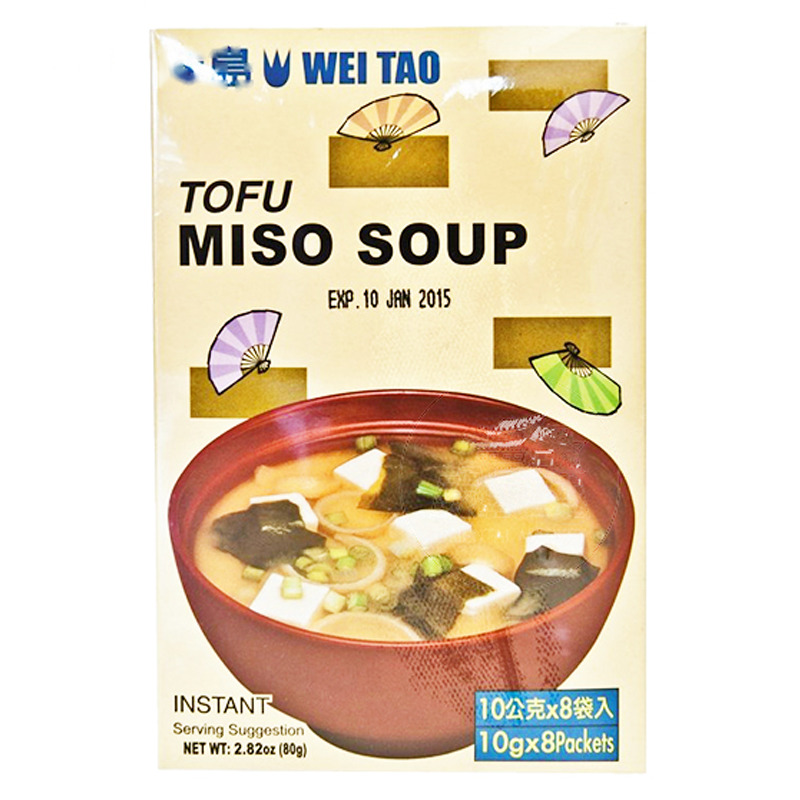 SOPA MISO TOFU *WEITAO* 味岛豆腐味噌汤 80g/24