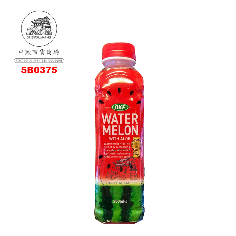 BEBIDA ALOE VERA SANDIA *OKF* 韩国芦荟西瓜饮料 500ml/20