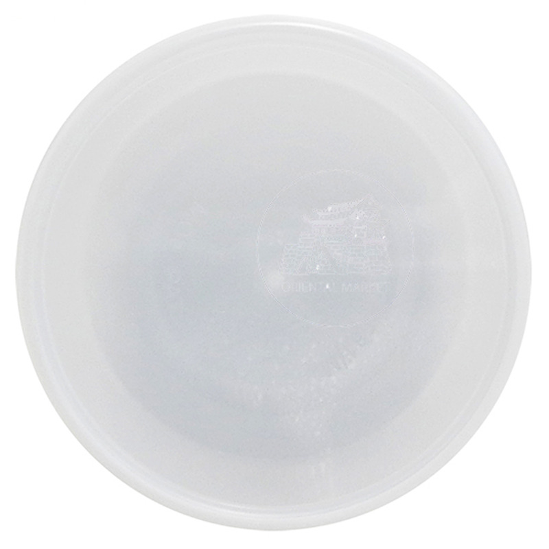 [900338/5E0011] ENVASE REDONDO PLASTICO 塑料圆外卖盒 450cc/600u/1