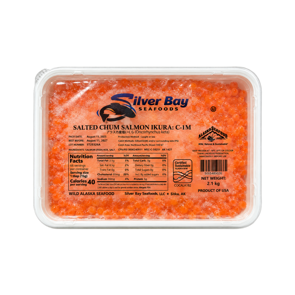 [200492/2C0122] CHUM IKURA (HUEVAS DE SALMÓN) 日本大粒鱼蛋 1kg/12