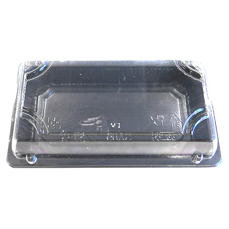 [900347/5E0100] ENVASE SUSHI NEGRO 家乐福黑寿司盒 (145x88mm)/1000u/1