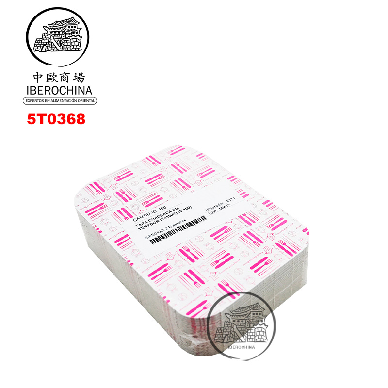 TAPA (M) *ENDAL* 5590* 一份半锡纸外卖盖 500u/1