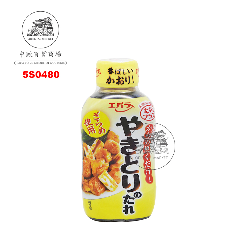 SALSA YAKITORI *EBARA* 日本烤鸡肉串酱 240g/12