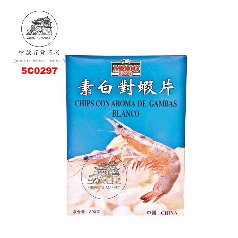 CHIPS GAMBA *MODO* 上品牌白虾片 200g/60