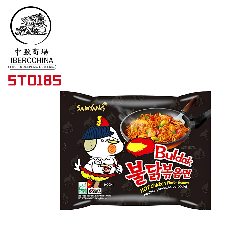 [503073/5T0185] RAMEN BULDAK 5-PACK *SAMYANG* 三养火鸡面五连包 140g/5u/8