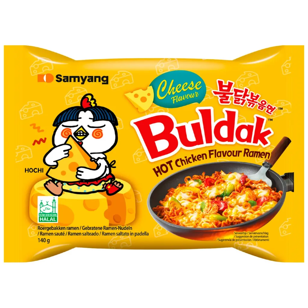 [501440/5T0184] RAMEN BULDAK QUESO *SAMYANG* 三养乳酪火鸡面 140g/20
