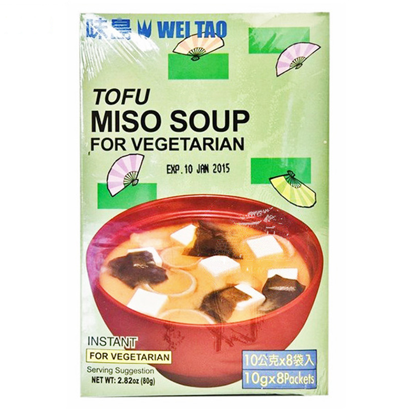 SOPA MISO VEGETARIANA 味岛素食味噌汤 80g/24