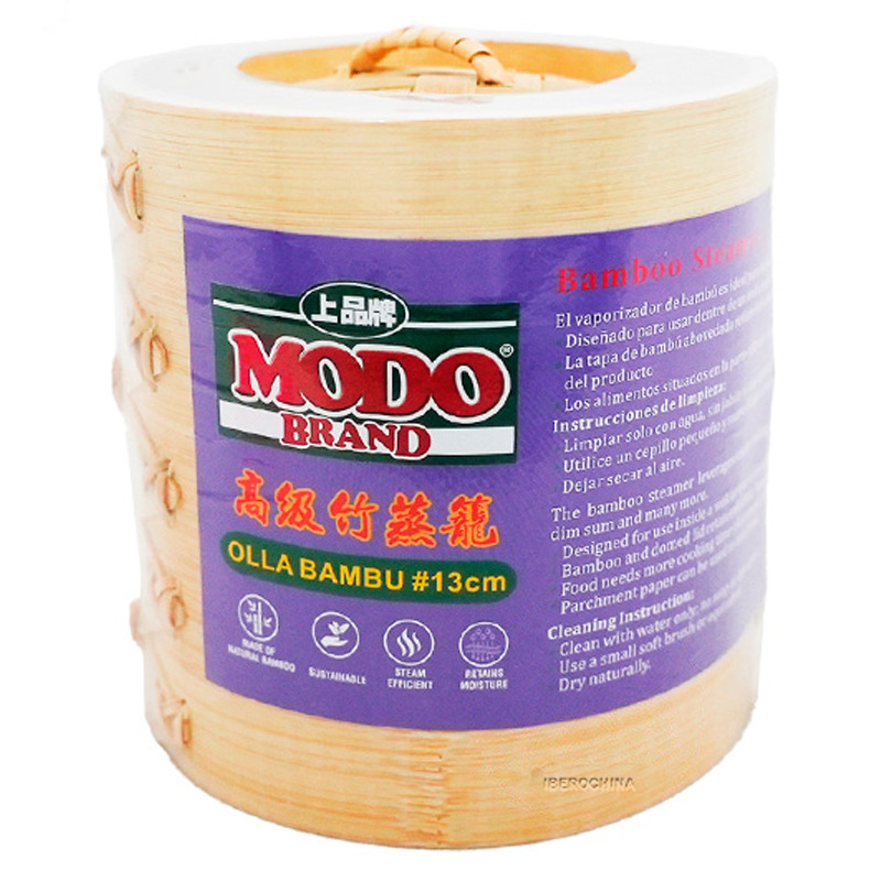[900445/5O0045] VAPORERA BAMBU 5'' (13cm) 套裝竹蒸笼 /24