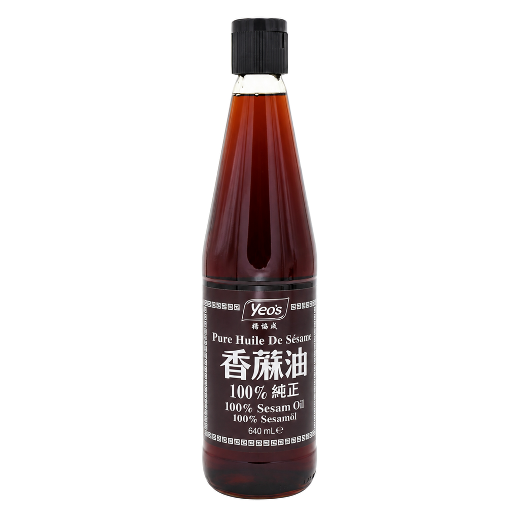 [501527/5A0021] ACEITE SESAMO PURO *YEOS* 杨协成纯芝麻油 640ml/12