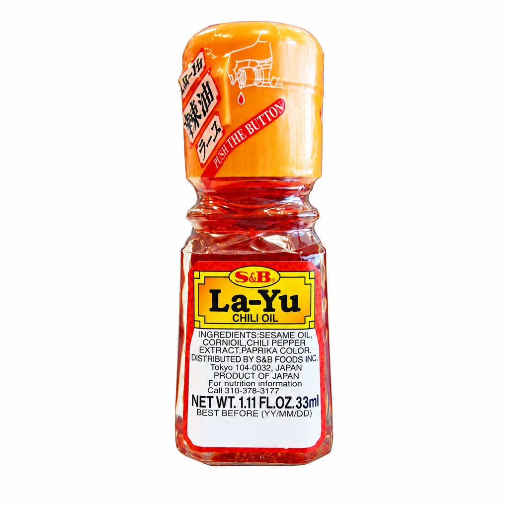 ACEITE PICANTE (LAYU) *S&B* 日本辣油 33ml/10u/12