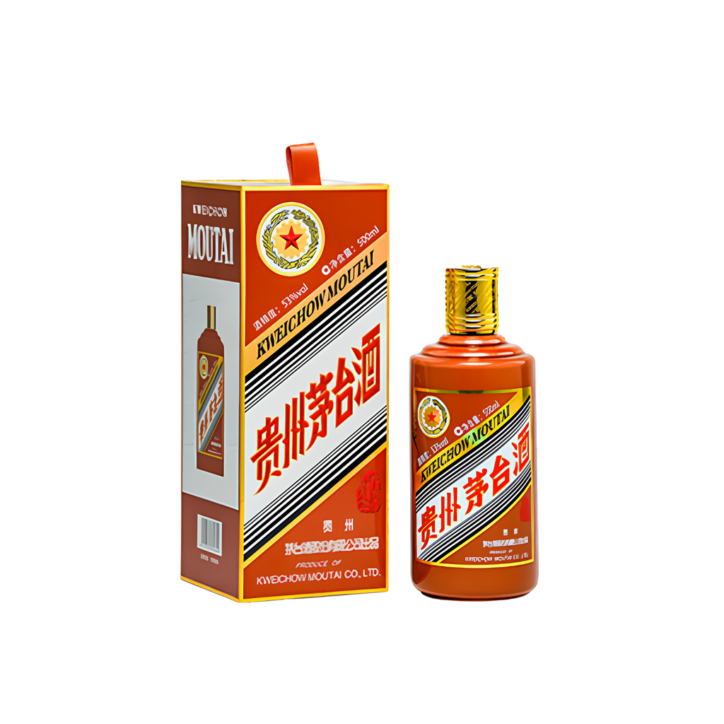 AGUARDIENTE (53%) EDICION DRAGON *MOUTAI* 茅台2024龙年酒 500ml/6