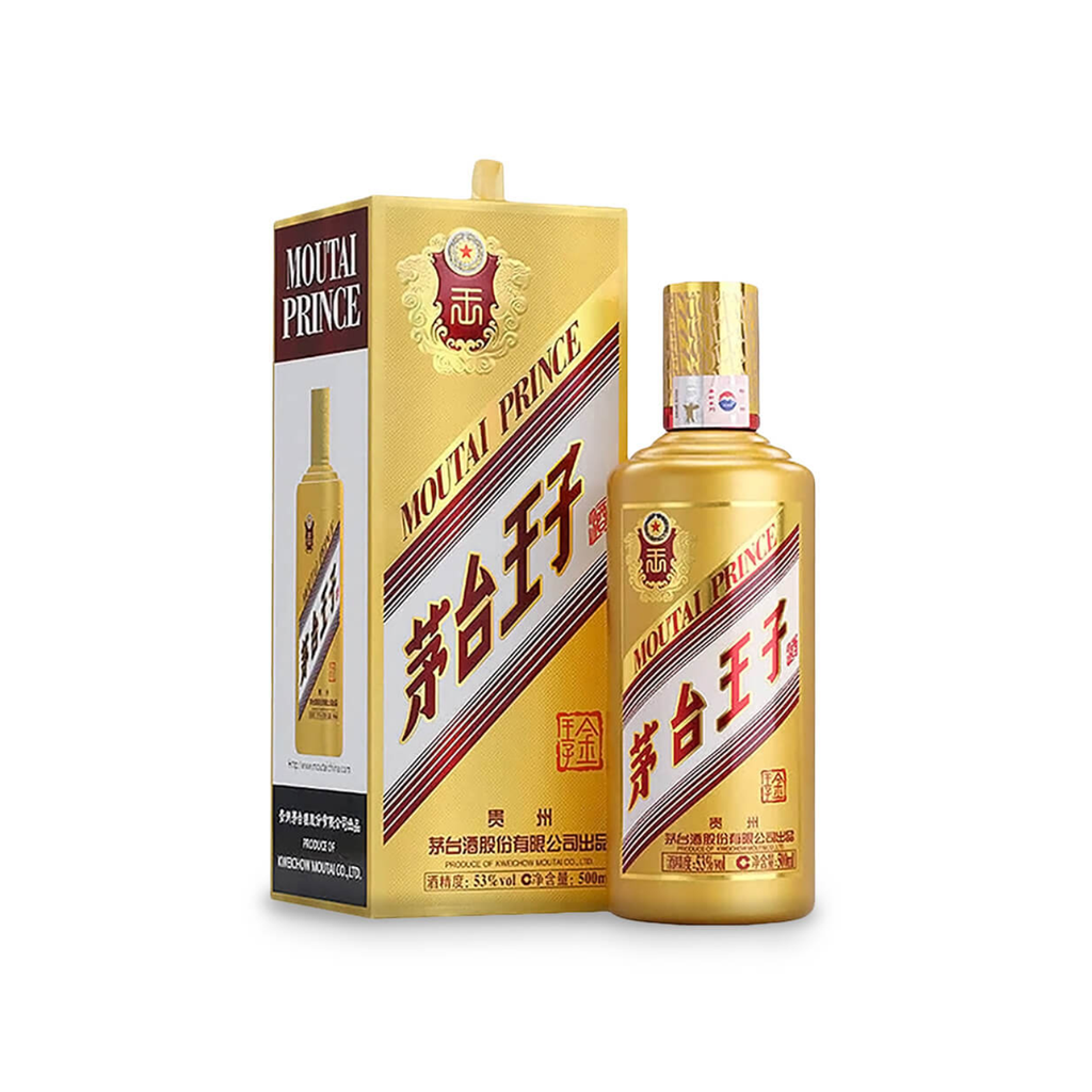AGUARDIENTE (53%) PRINCIPE GOLD *MOUTAI* 茅台金王子酒 500ml/6
