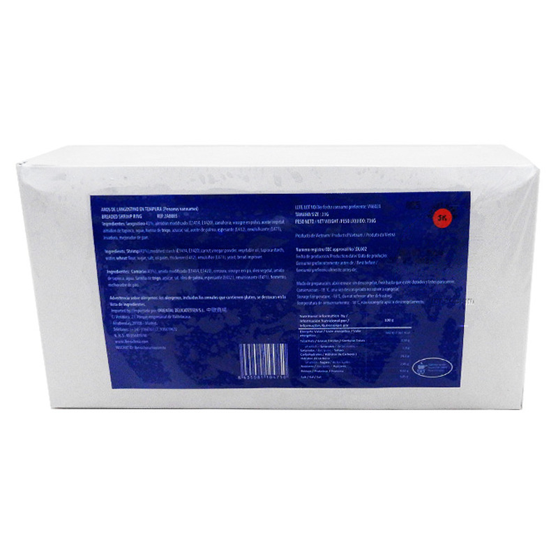 [200447/2A0085] AROS DE GAMBAS TEMPURA 粿粉生虾圈(含虾43%) 736g/12