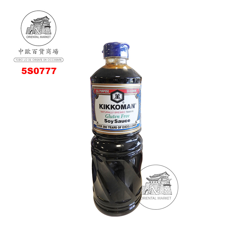 SALSA SOJA SIN GLUTEN *KIKKOMAN* 日本万字无麸质酱油 1L/6