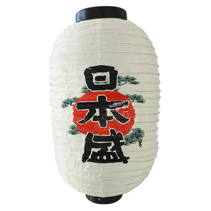 [772691/FJSF13] FAROLILLO BLANCO PINO 日式白灯笼 /100 (日本盛) (10寸)