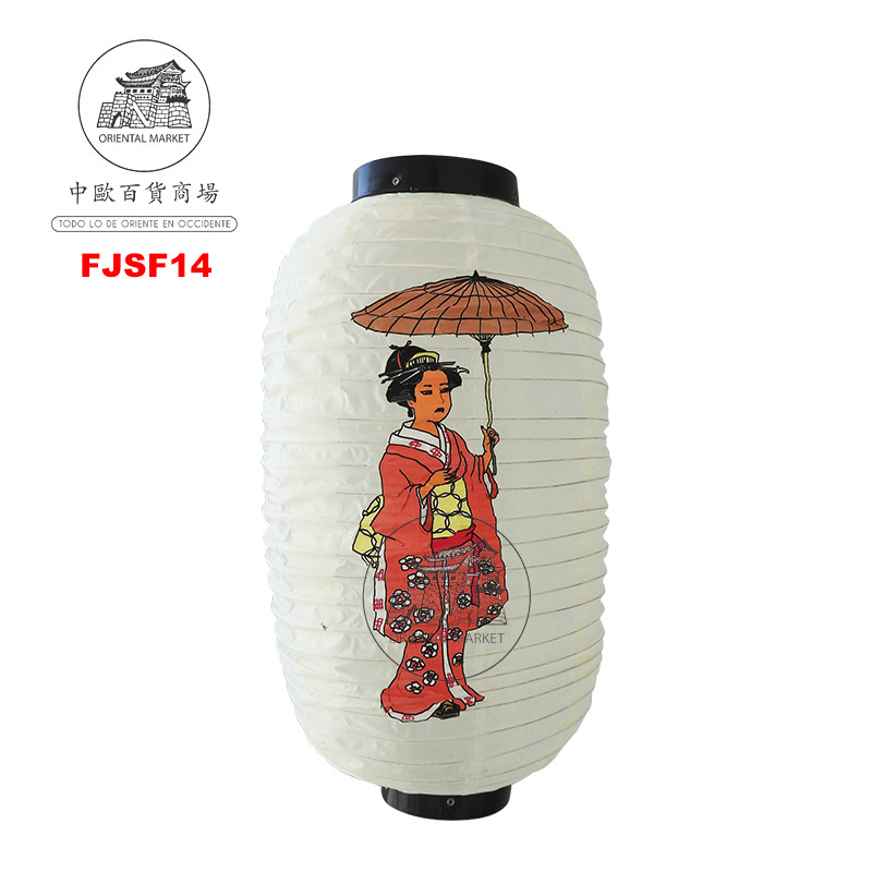 FAROLILLO BLANCO FIGURA 日式白灯笼 /100 (头像) (10寸)