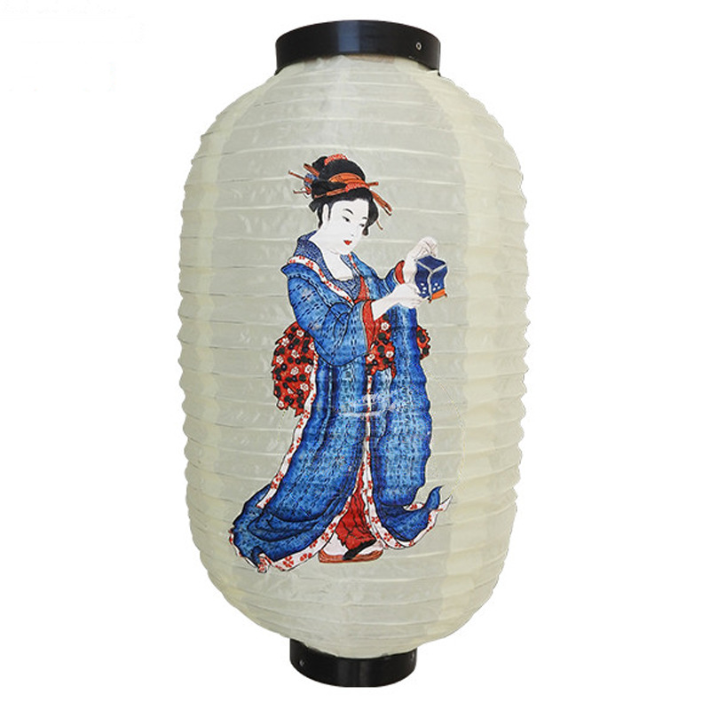 [772694/FJSF16] FAROLILLO BLANCO FIGURA 日式白灯笼 /100 (人像) (10寸)