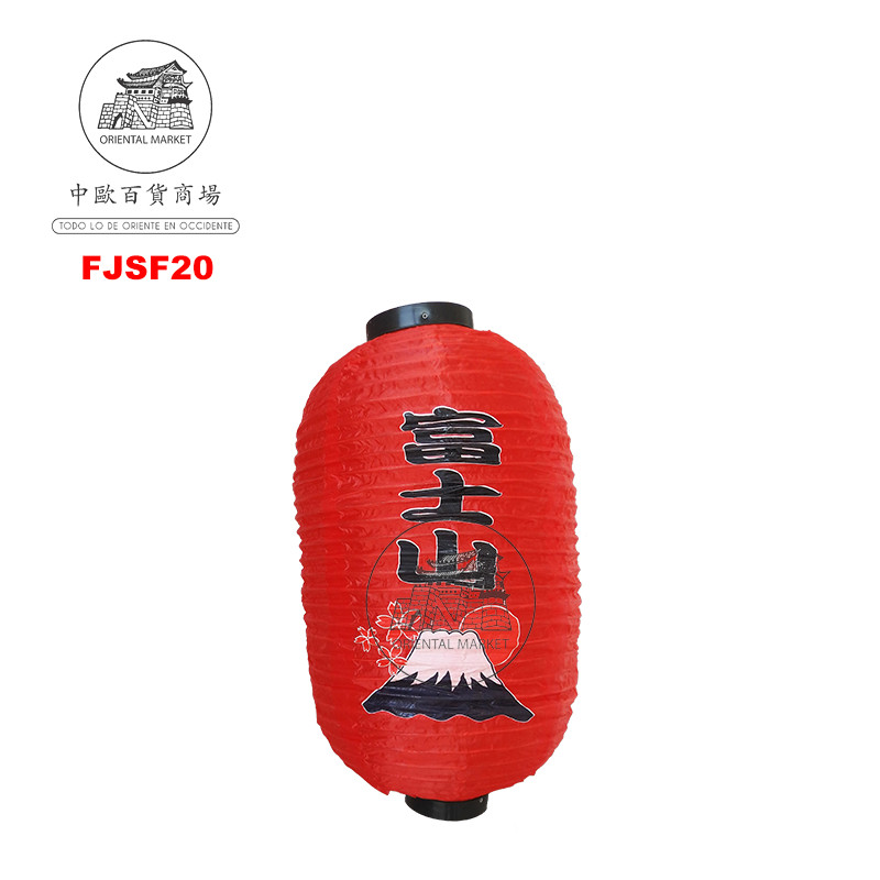 FAROLILLO ROJO MAONTAÑA 日式红灯笼 /100 (富士山) (12寸)