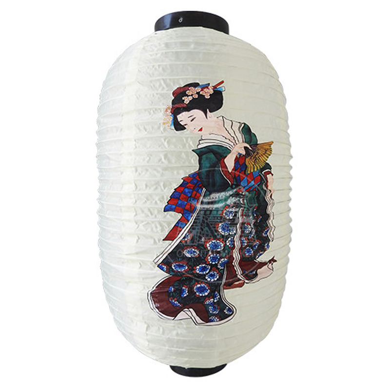 [772702/FJSF24] FAROLILLO BLANCO FIGURA 日式白灯笼 /100 (人像) (12寸)