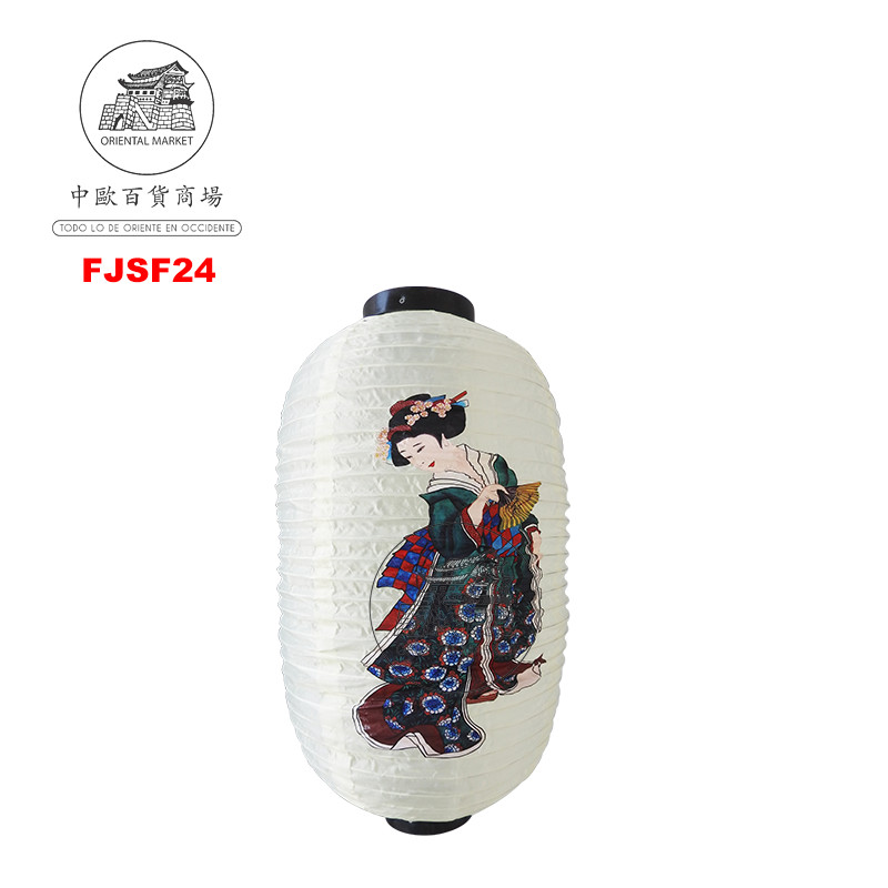 FAROLILLO BLANCO FIGURA 日式白灯笼 /100 (人像) (12寸)