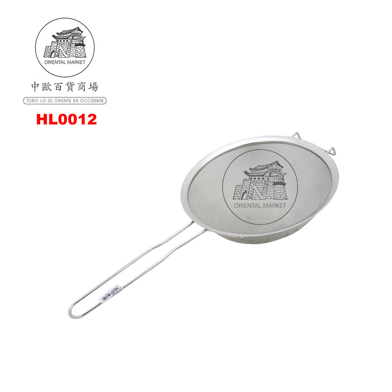 ESPUMADERA INOXIDABLE 特厚宽边弯耳油隔 (12寸) (30cm)