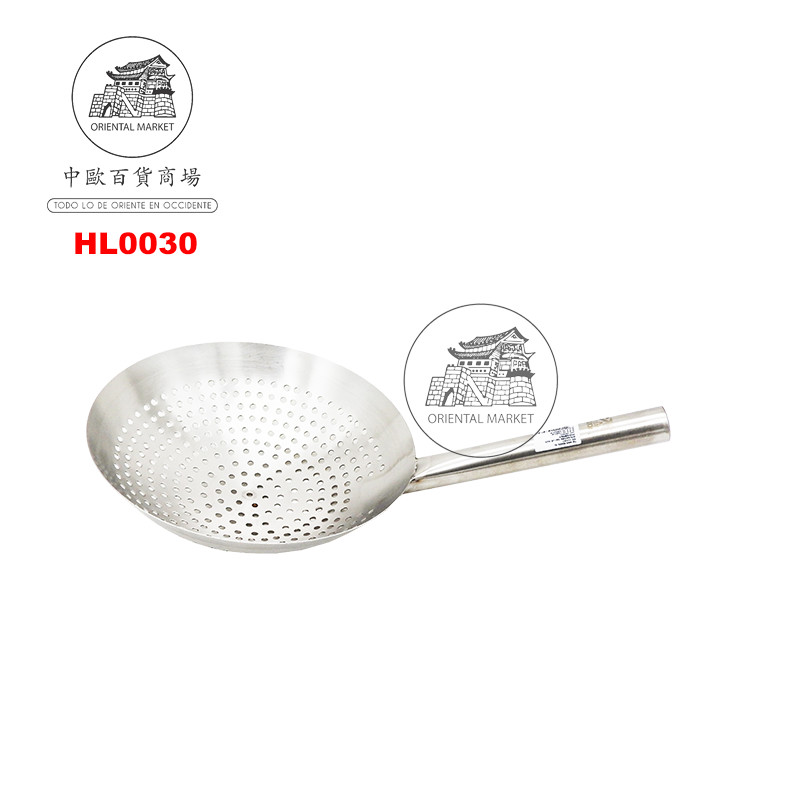 ESCURRIDOR MANGO INOXIDABLE 全钢柄漏壳 (30cm)