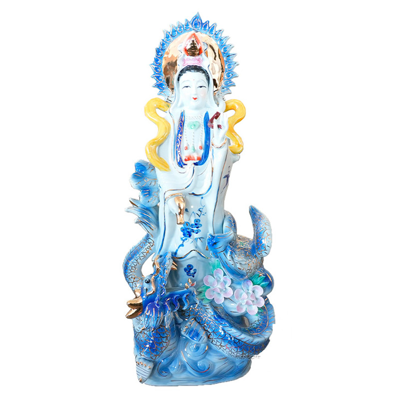 [900329/5D0019] DIOSA PORC. *SW53307/22* 彩加金滴水观音 /4