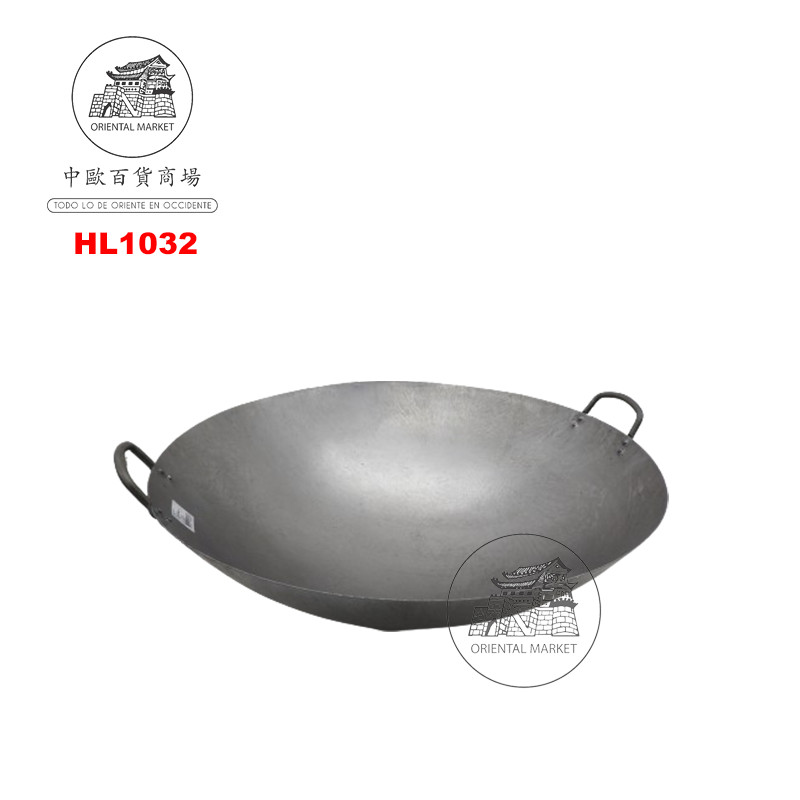 SARTÉN CON 2 ASAS 手打加厚锅 (1.6厚) (60cm) (尺8)