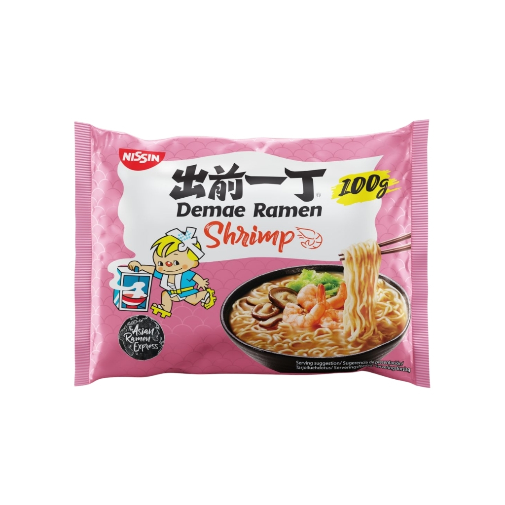 RAMEN GAMBA *NISSIN* 鲜虾面 100g/30