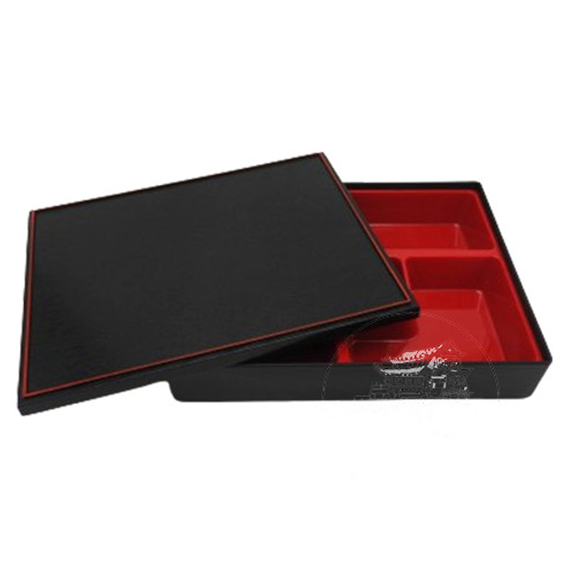 [900797/HL1055] FUENTE MENÚ MELAMINA 木纹便当盒 (大号) (27x21cm)