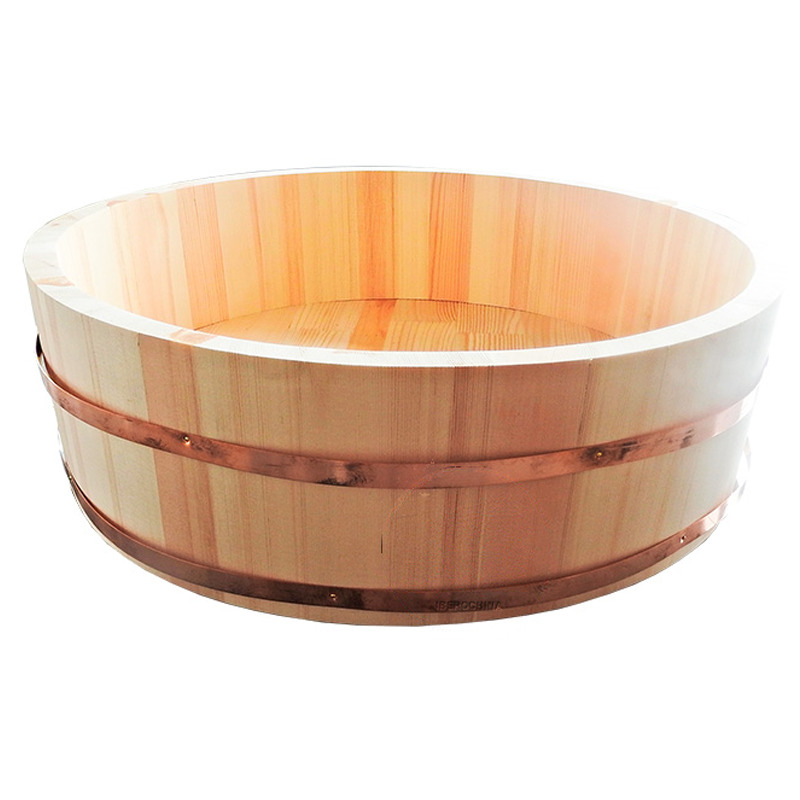 [900810/HR0001] FUENTE MADERA HANGIRI 铜边饭盆 (50cm)