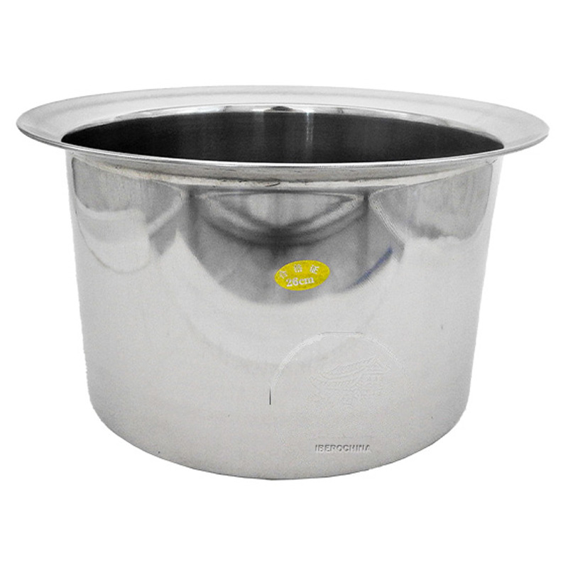 [900836/JD0042] FUENTE ACERO INOXIDABLE 直身油盆 (26cm)