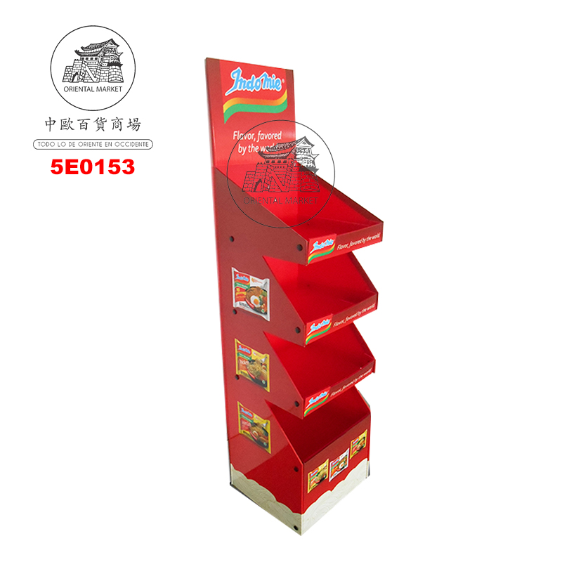 EXPOSITOR PRODUCTO *INDOMIE* 营多面展示架