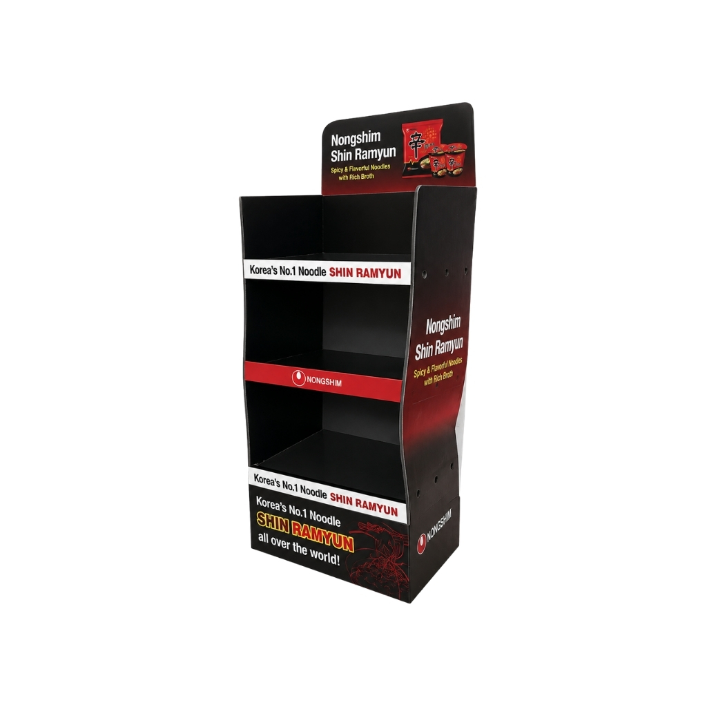 EXPOSITOR NEGRO *NONGSHIM* 农心黑色展示架