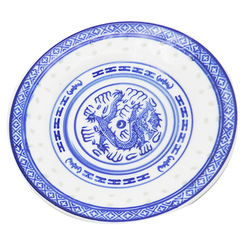 [900860/MTD101] PLATO REDONDO PORCELANA 青龙米通圆盘 /48