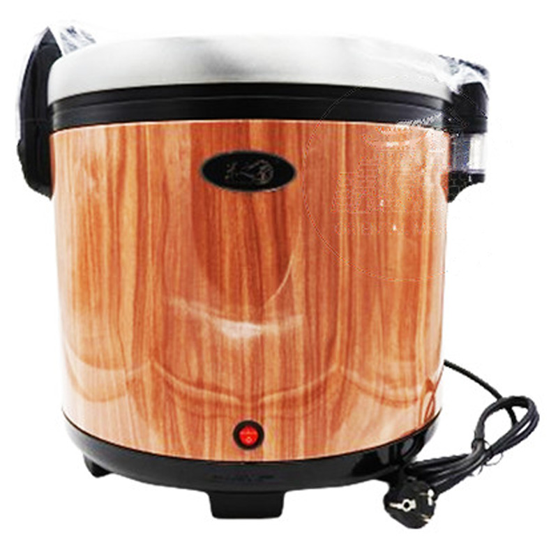 [900923/WJ0012] BARRIL ASILANTE MADERA 19L 木纹保温桶