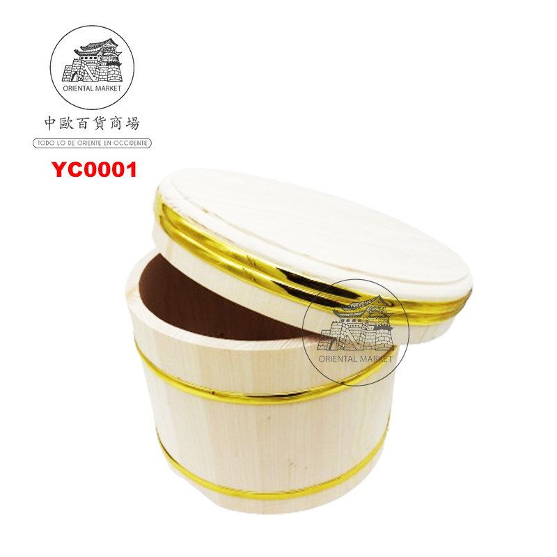 BARRIL MADERA HANGIRI 36cm 寿司木饭桶