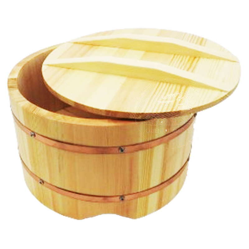 [900932/YC0004] BARRIL MADERA HANGIRI 30cm 寿司木饭桶