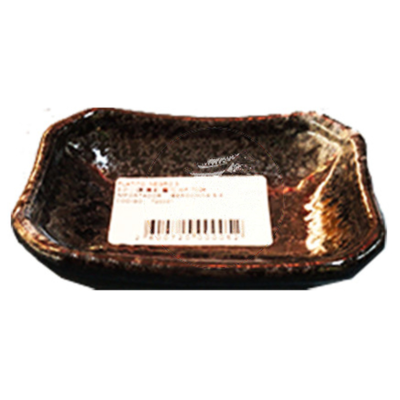 [720031] PLATO NEGRO 雪花黑彩小碟 (3吋)