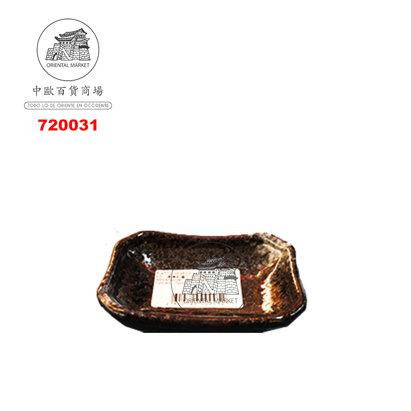 PLATO NEGRO 雪花黑彩小碟 (3吋)