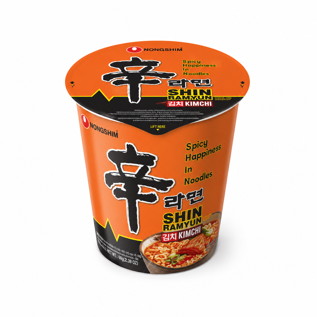 NOODLE CUP KIMCHI *NONGSHIM* 农心泡菜辛杯面 75g/12