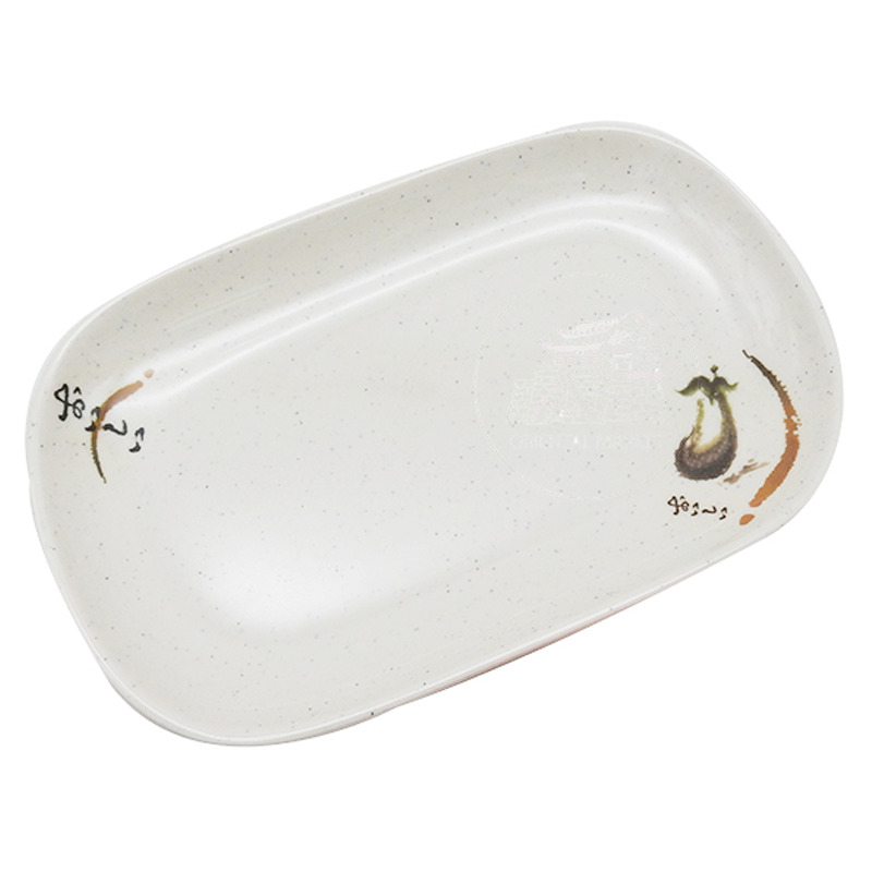 [900638/885057] PLATO RECTANGULAR MELAMINA 塑喔伊细寿司长盘 24cm/72