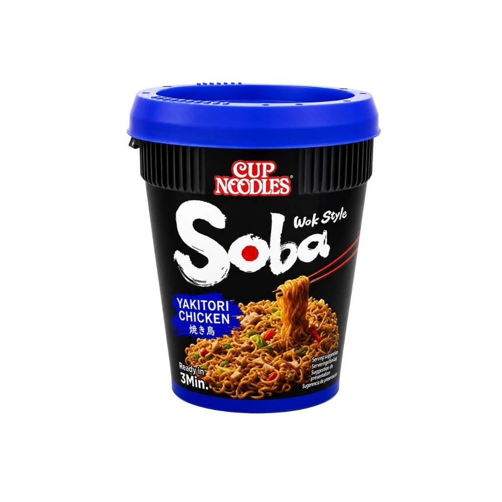 SOBA CUP YAKITORI *NISSIN* 日清烧鸟杯面 89g/8