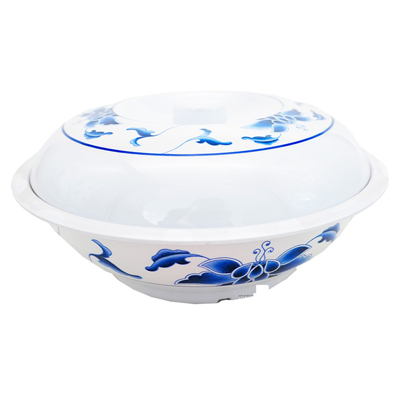 [900676/887014] SOPERA PLASTICO 塑蓝荷彩带盖汤锅 /18