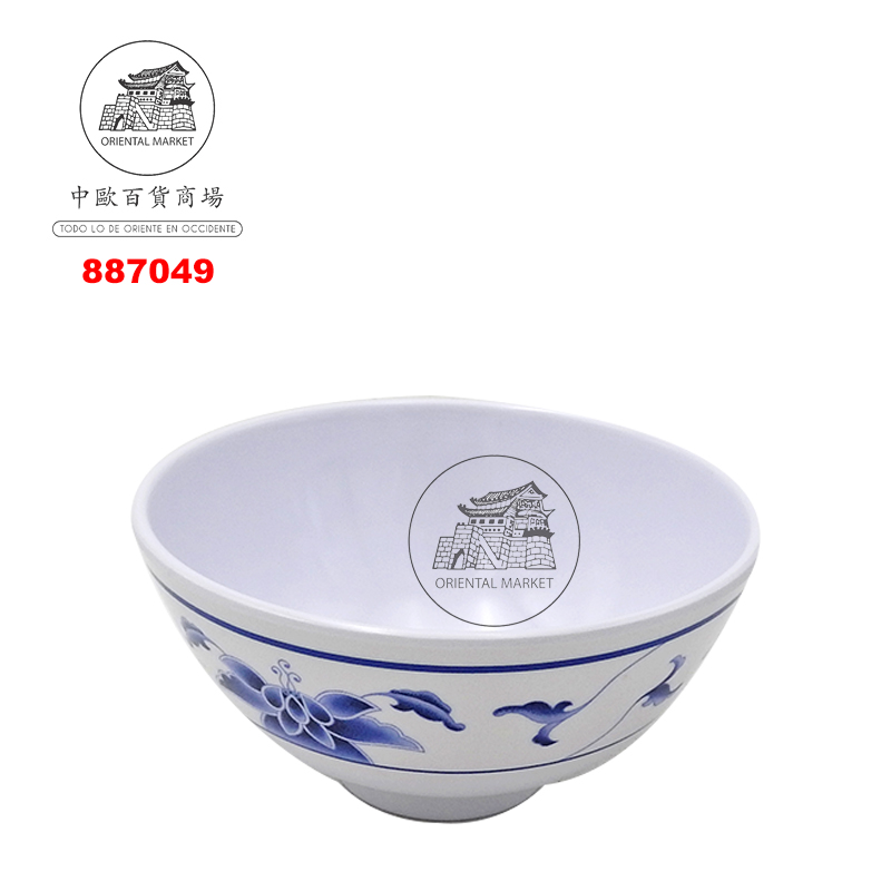 CUENCO PLASTICO 塑蓝荷彩饭碗 11.5cm/288