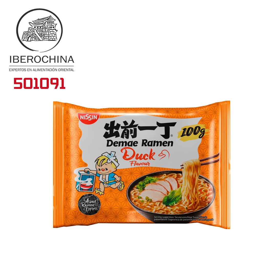 RAMEN PATO *NISSIN* 鸭肉面 100g/30