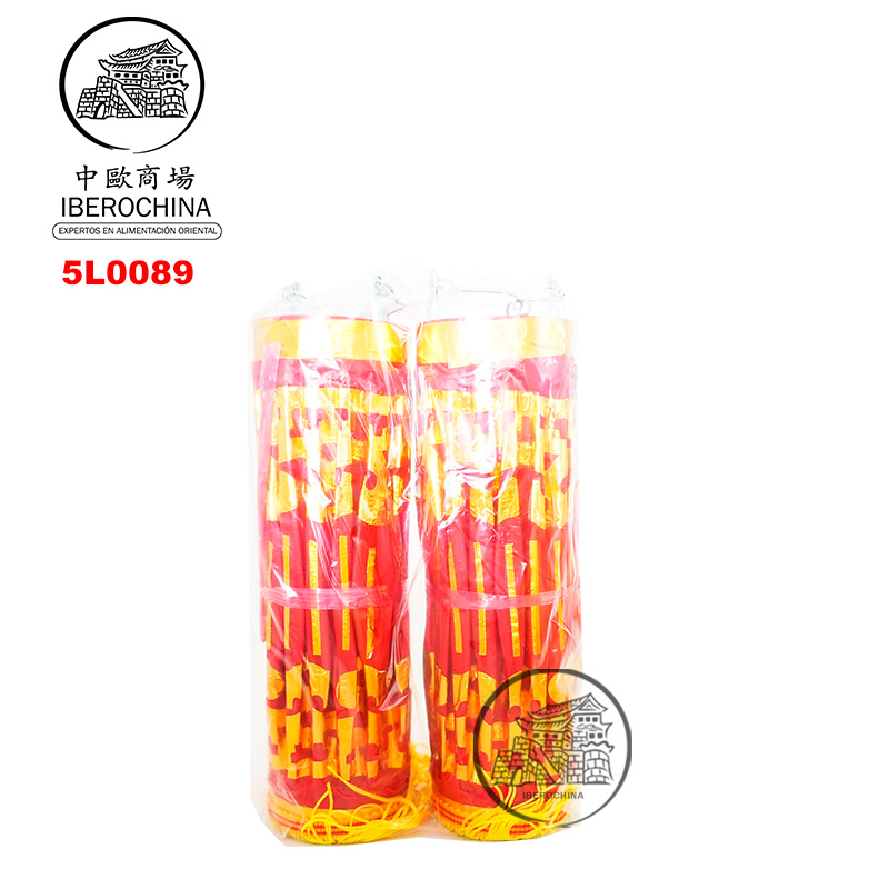 LAMPARA GLOBO *14* (50cm) (单个)红绸灯 /40