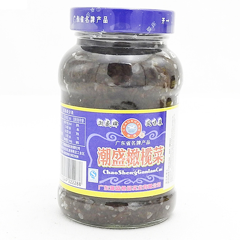 MOSTAZA ENCURTIDA CON OLIVAS *PENGSHENG* 蓬盛牌橄榄菜 450g/24