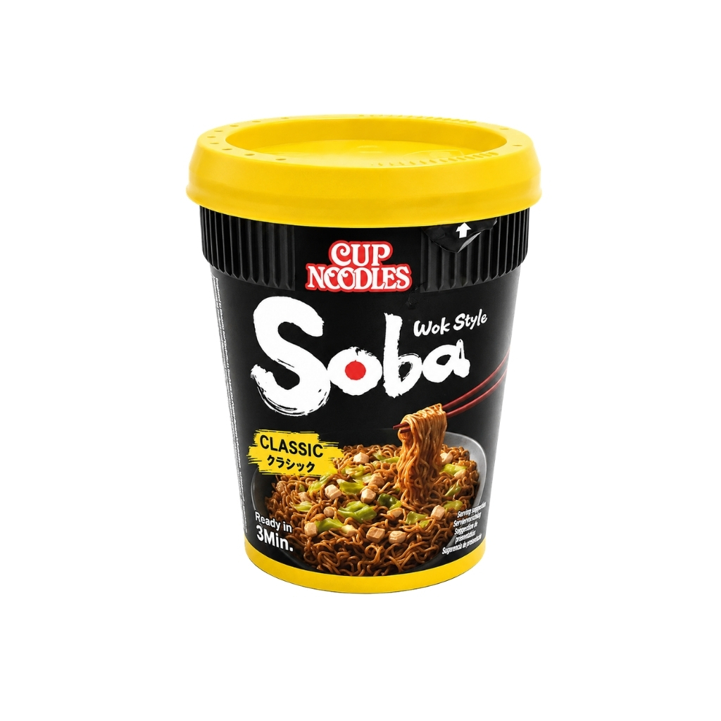 SOBA CUP CLASICA *NISSIN* 日清经典炒杯面 90g/8