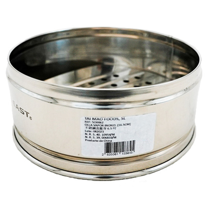 [900453/5O0062] VAPORERA ACERO INOXIDABLE 6.5'' (16.5cm) 不锈钢蒸笼身